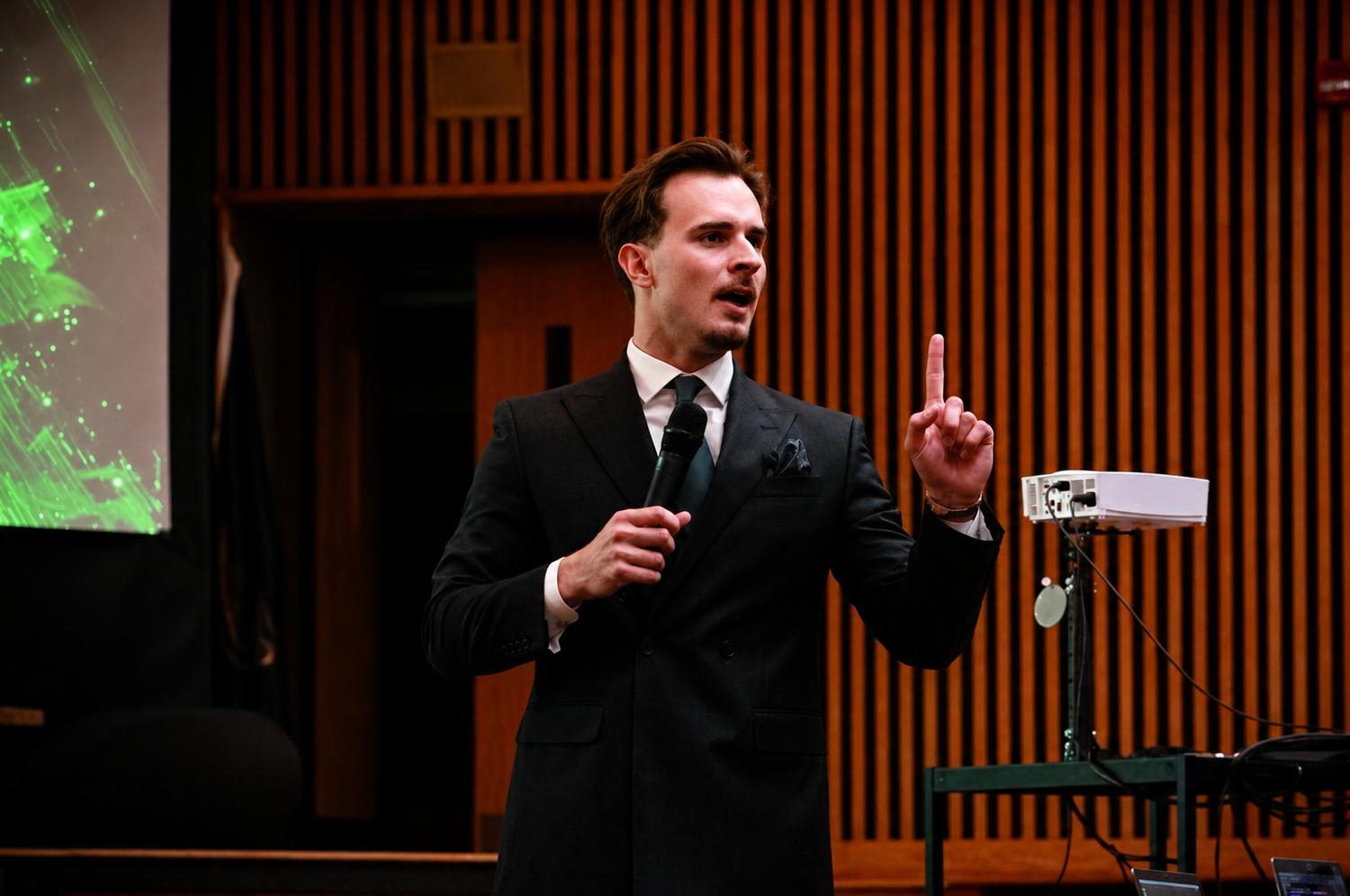 Evangelist Jeremiah Dziabiak ministering